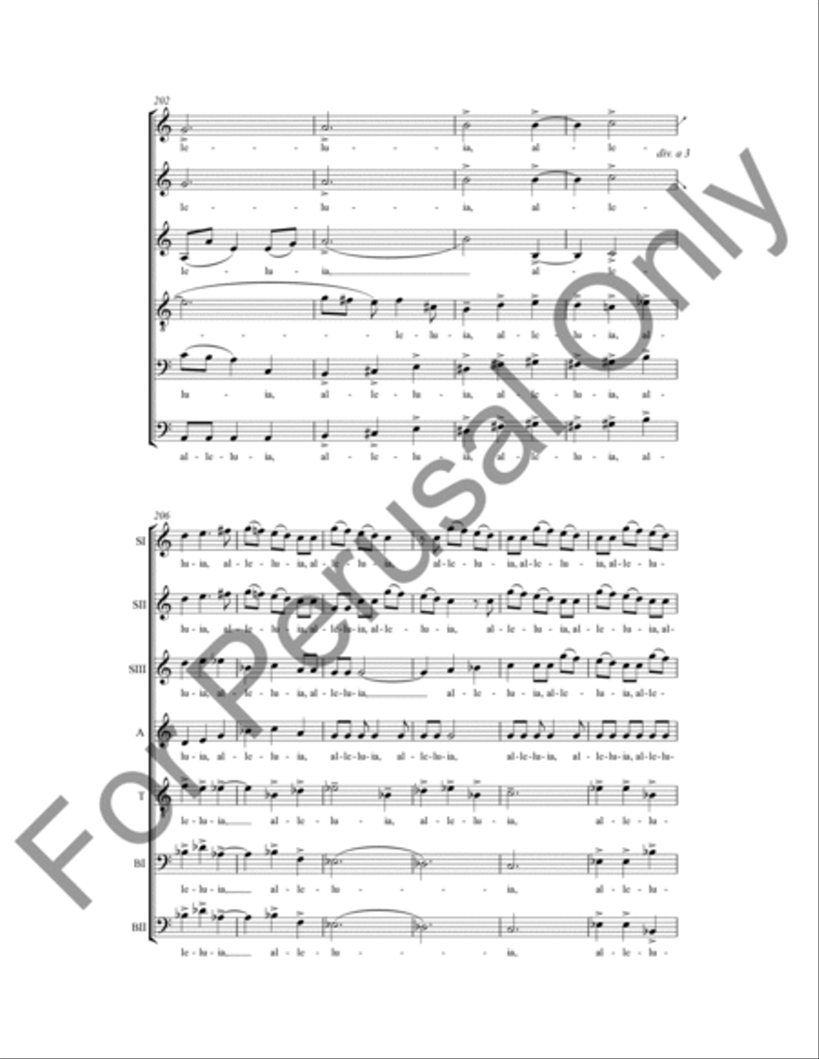 Salmo 150 4-Part scores gallery preview page 18