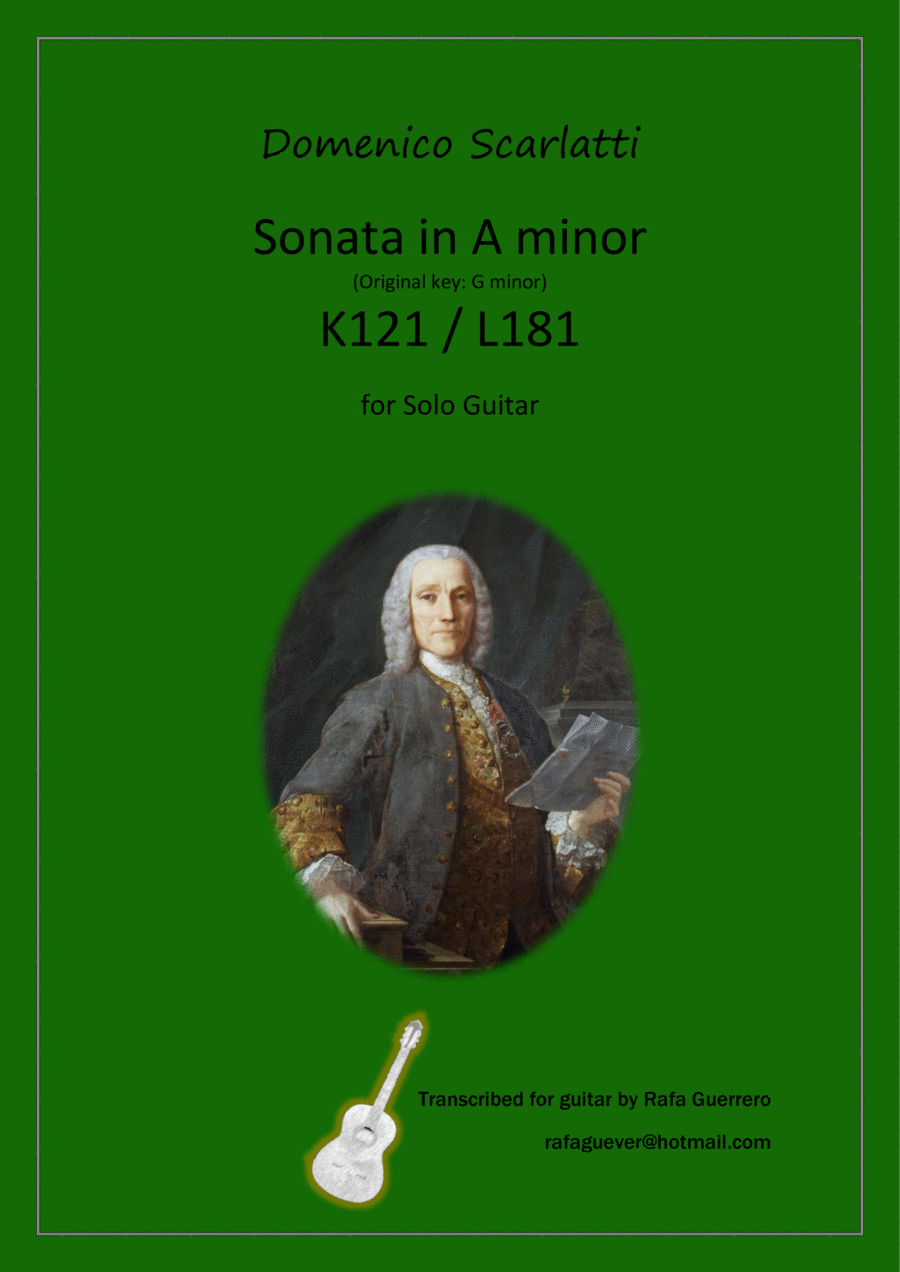Sonata K121 / L181 Acoustic Guitar scores gallery preview page 1