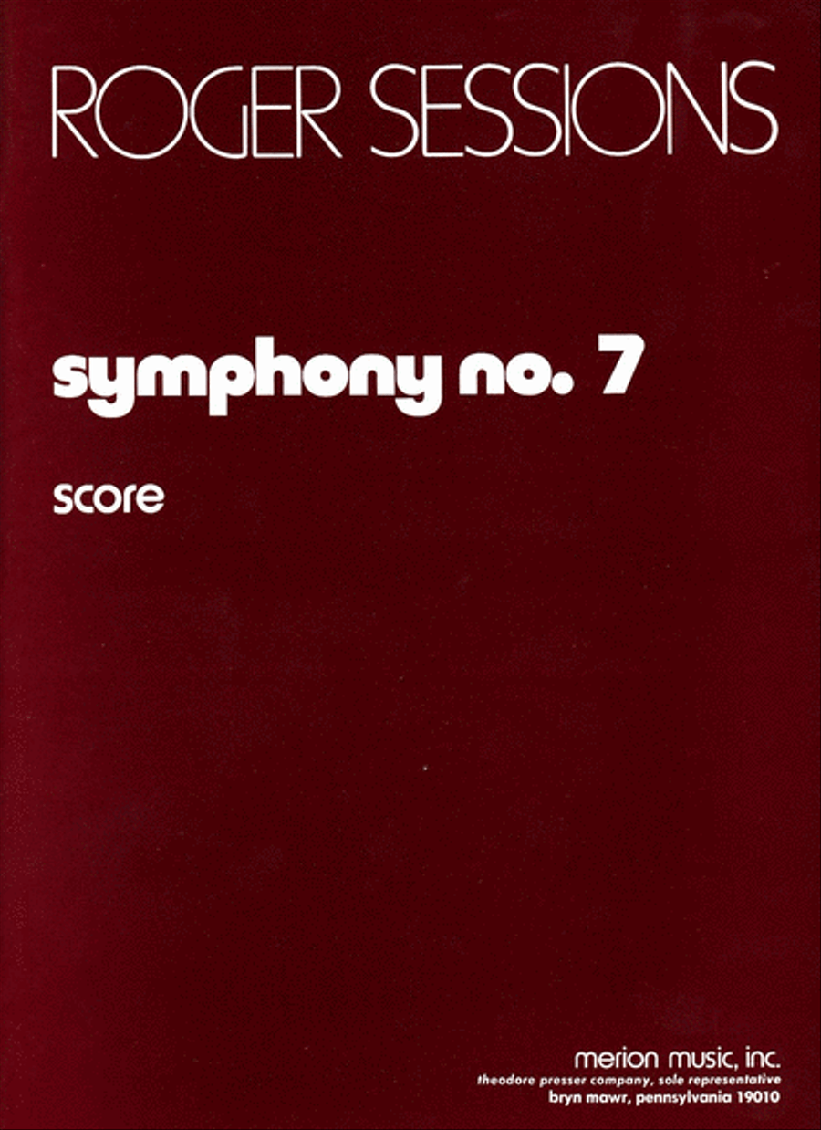 Symphony No. 7 Orchestra scores gallery preview page 1