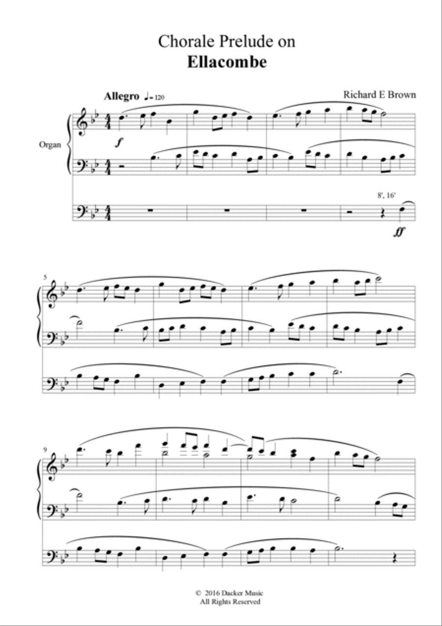 Six Chorale Preludes for Organ Organ Solo scores gallery preview page 4