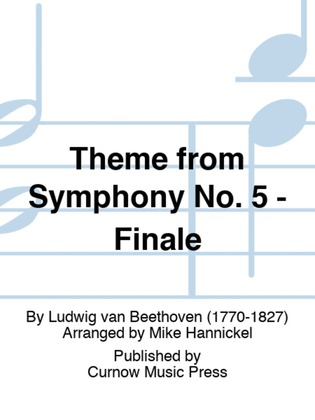 Book cover for Theme from Symphony No. 5 - Finale