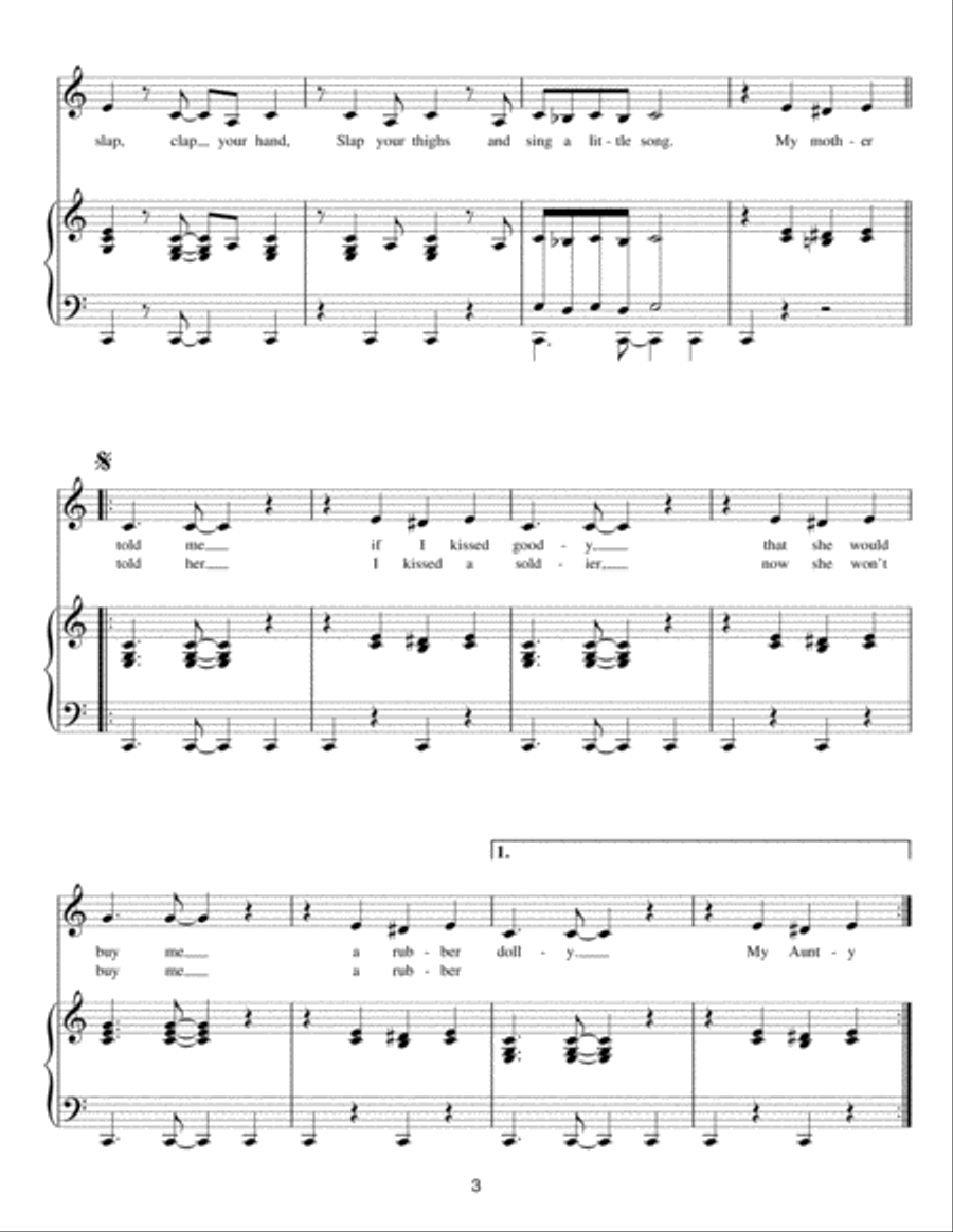 The Clapping Song by Lincoln Chase Piano Vocal Guitar