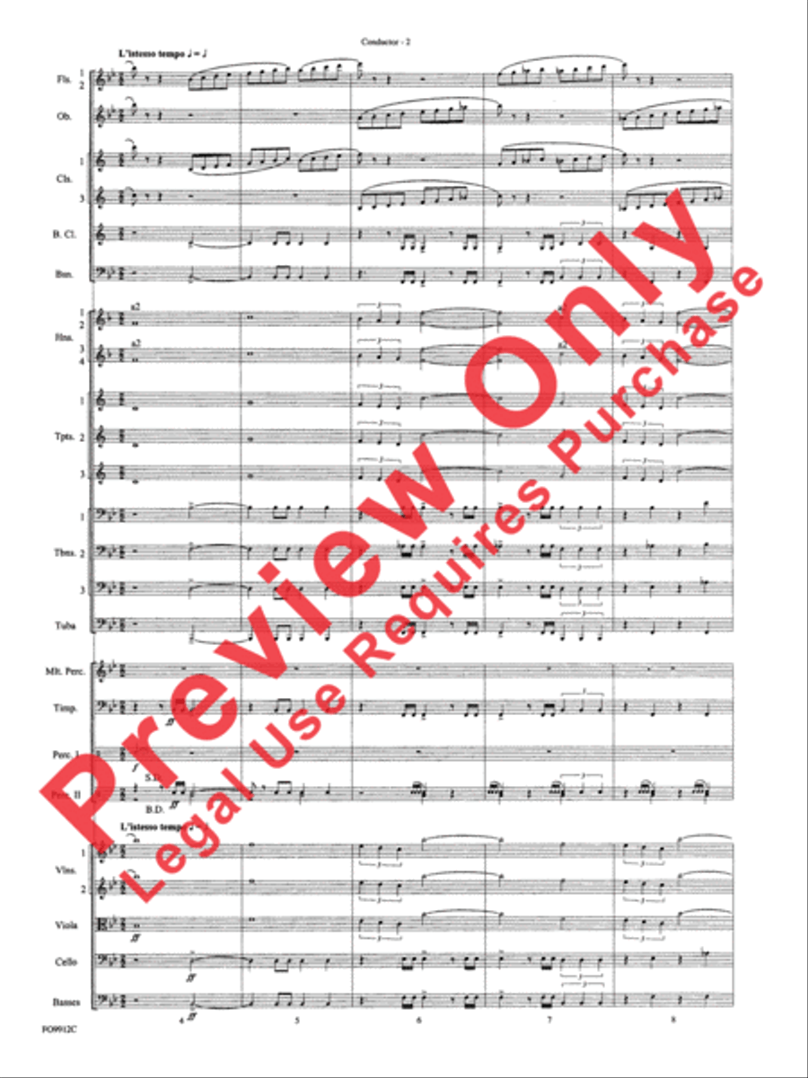 Selections from Star Wars: Episode I The Phantom Menace Full Orchestra scores gallery preview page 48