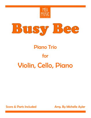 Book cover for Busy Bee (Piano Trio)