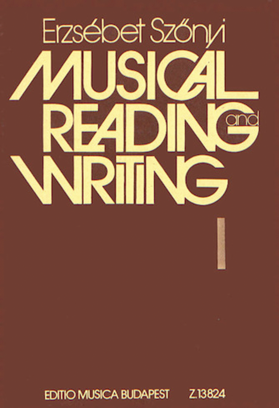 Musical Reading and Writing, Volume 1