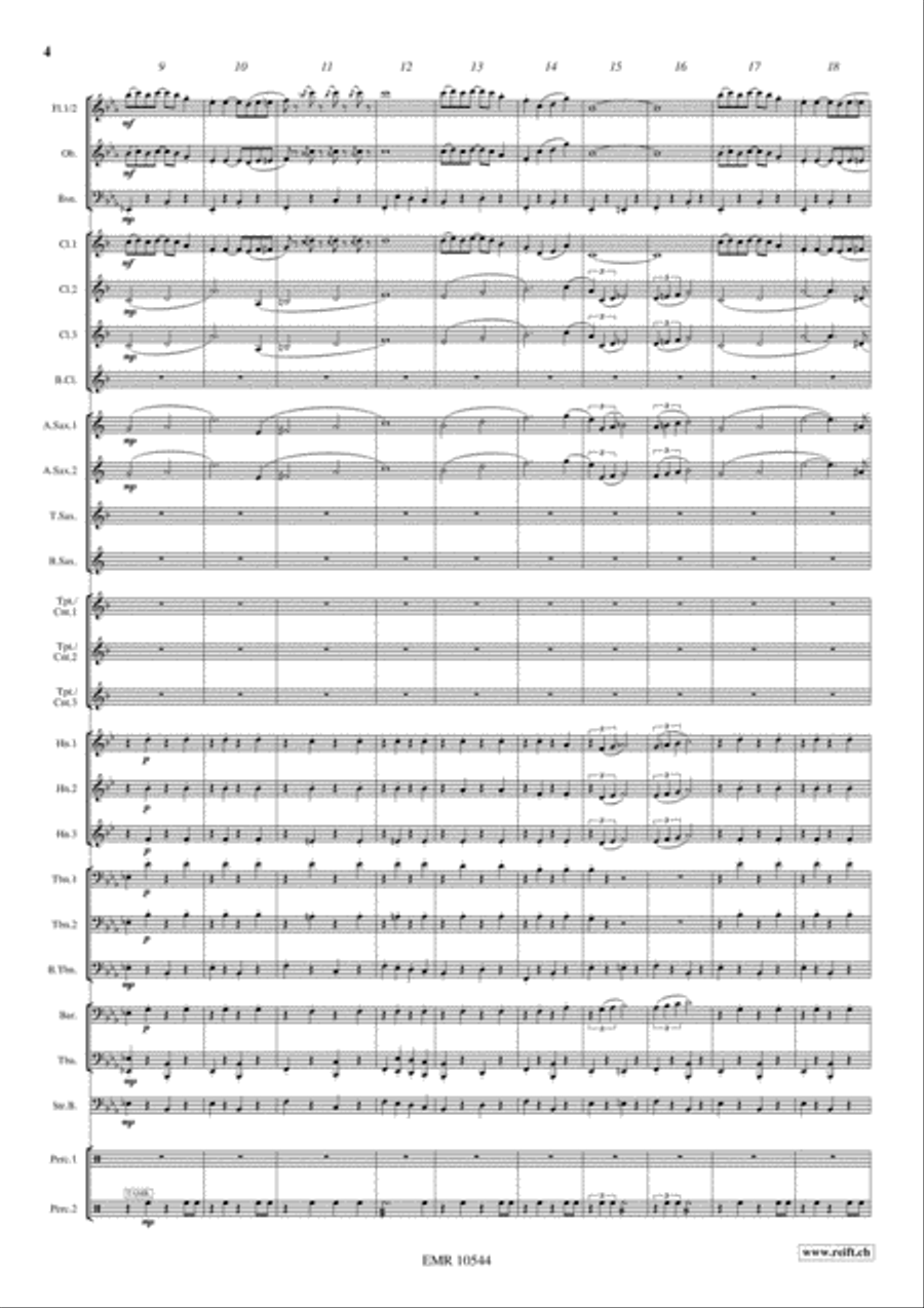 Entertainer Live Concert Band scores gallery preview page 5