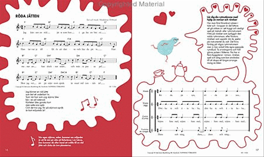 Langre an langst Piano, Vocal, Guitar scores gallery preview page 5