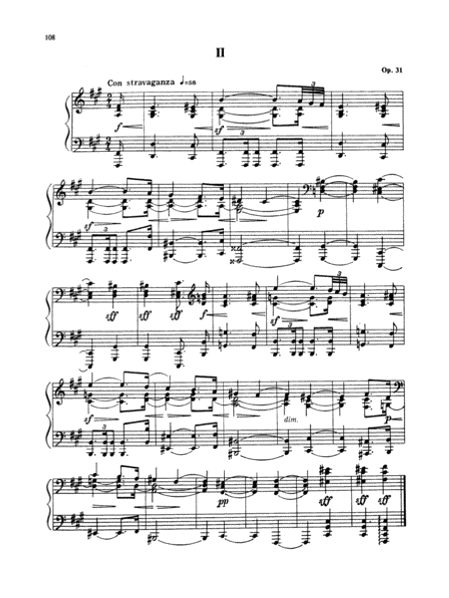 Scriabin: Preludes Scriabin: Preludes Piano Solo scores gallery preview page 1