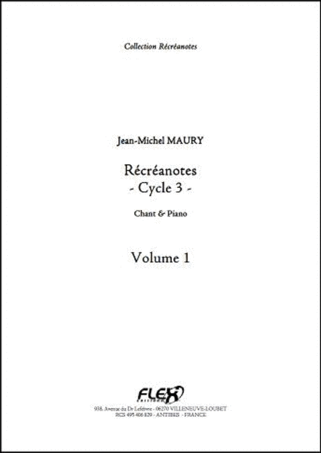 Recreanotes - Cycle 3 Volume 1 - Children