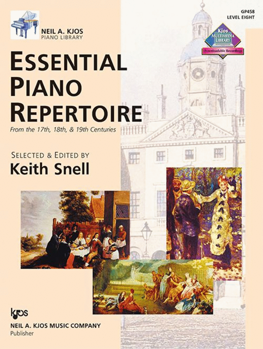 Essential Piano Repertoire - Level Eight Piano Method scores gallery preview page 1