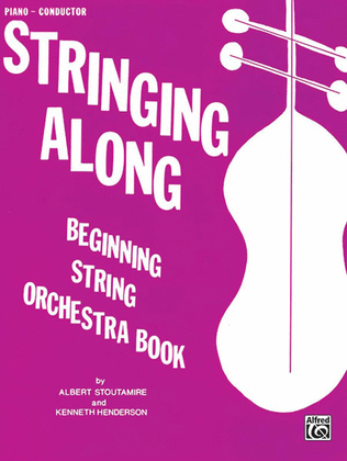 Book cover for Stringing Along, Level 1