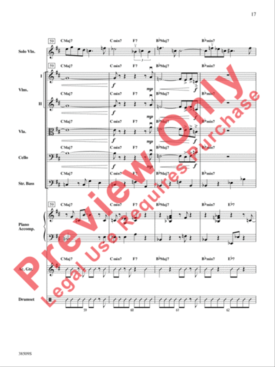 Recorda Me Recorda Me String Orchestra scores gallery preview page 18