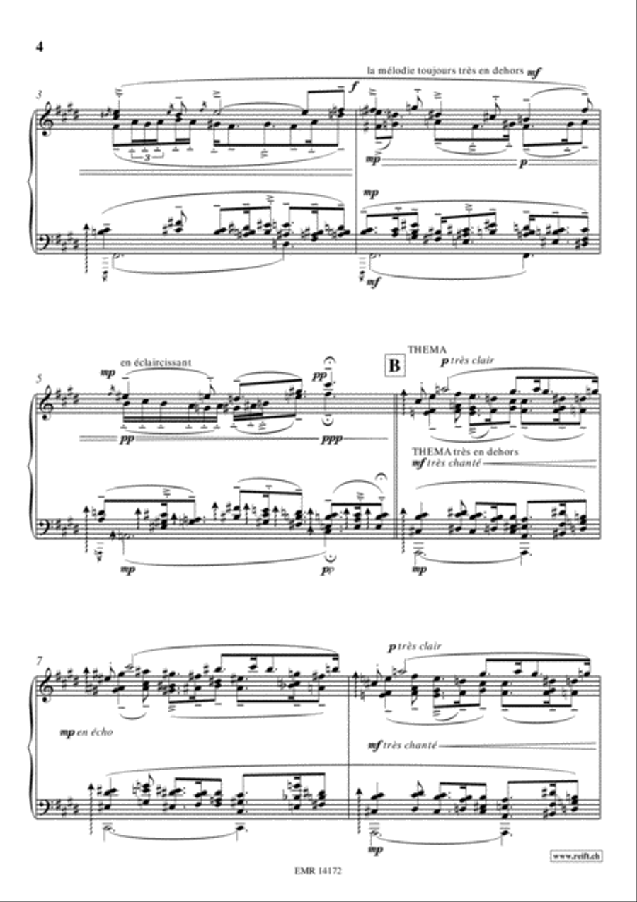 Barcarolle Piano Solo scores gallery preview page 4
