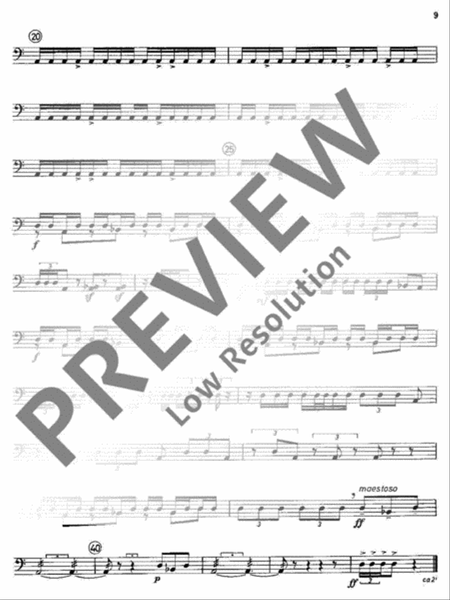 Katalog III Percussion scores gallery preview page 10