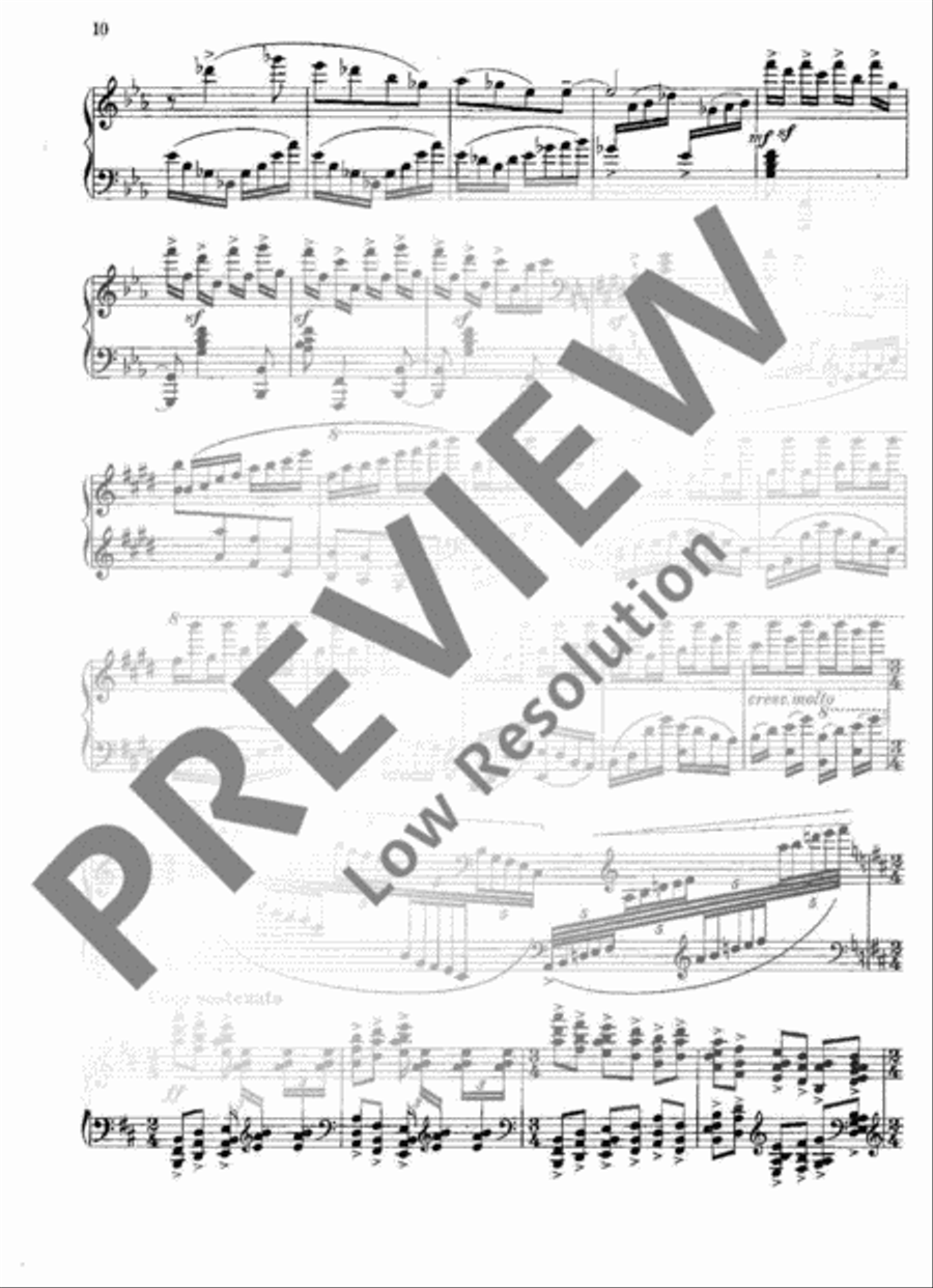 5 Concert Studies Piano Method scores gallery preview page 11