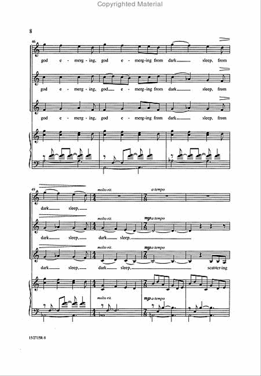 Winter Solstice SSA scores gallery preview page 3