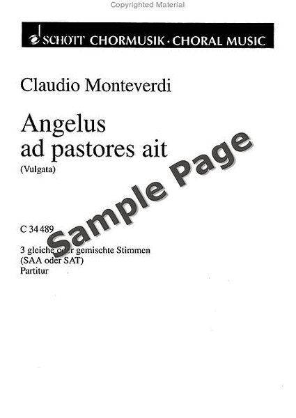 Angelus Ad Pastores