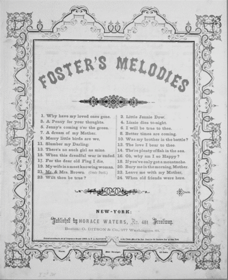 Mr. & Mrs. Brown Voice scores gallery preview page 1