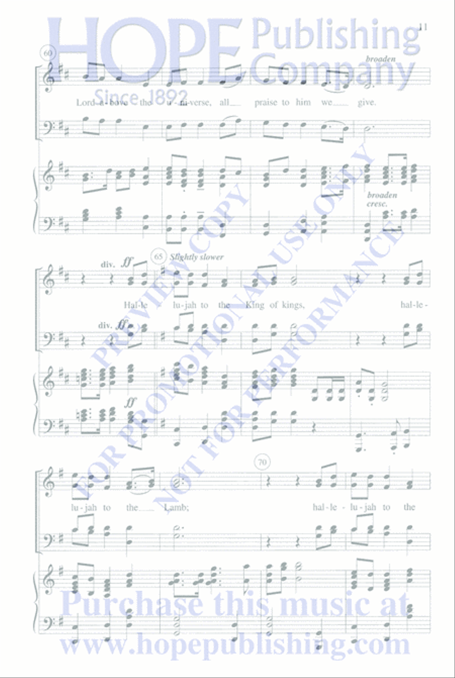 Here is the Love Choir scores gallery preview page 15