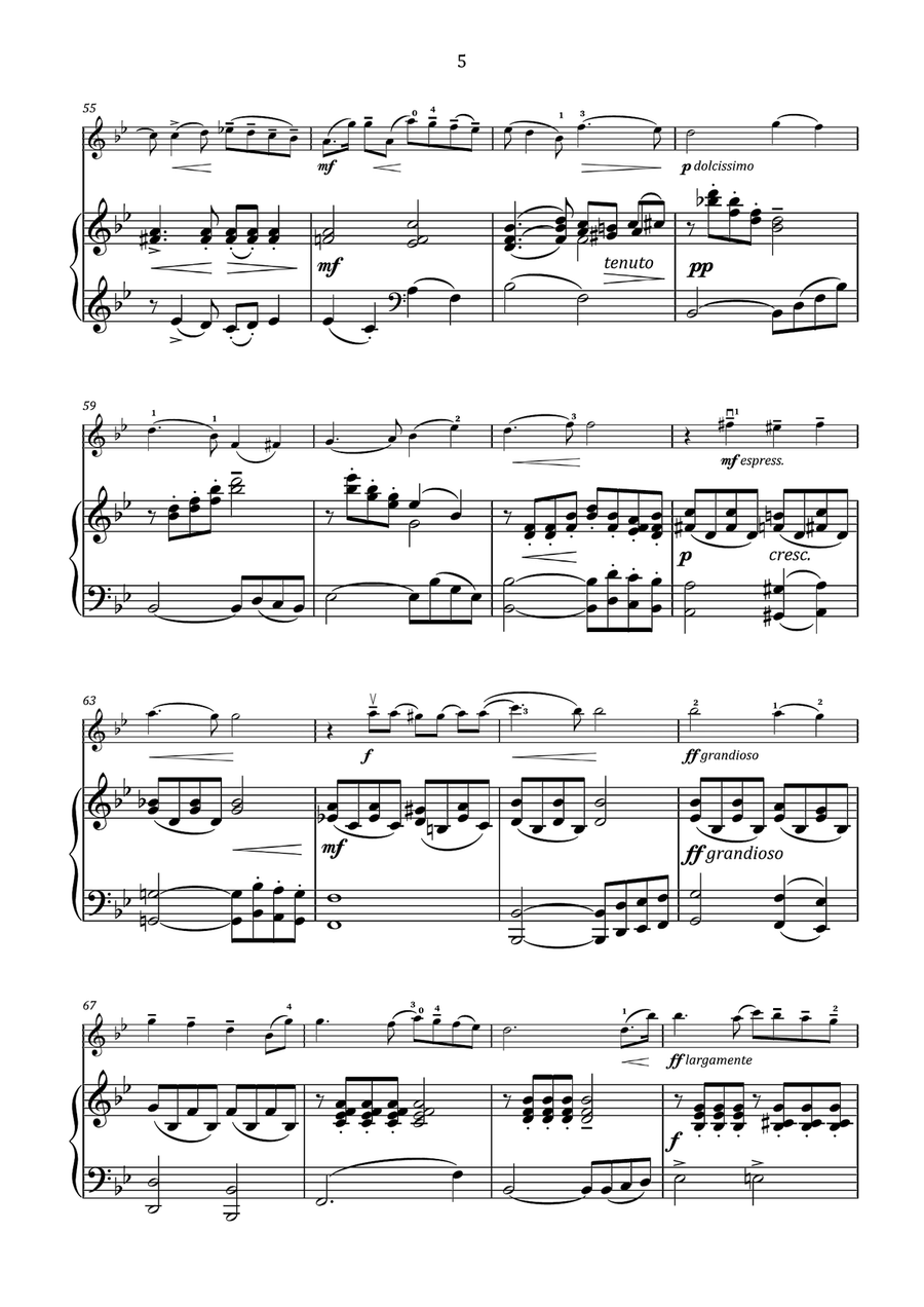Seitz - Student Concerto No. 3 in G Minor - Intermediate Violin Solo scores gallery preview page 6