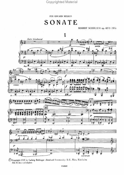 Sonate op. 42 / 3 (1953)