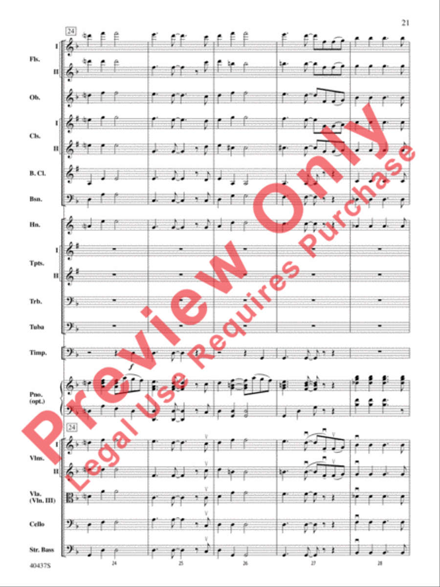 The Beatles Suite The Beatles Suite Full Orchestra scores gallery preview page 22