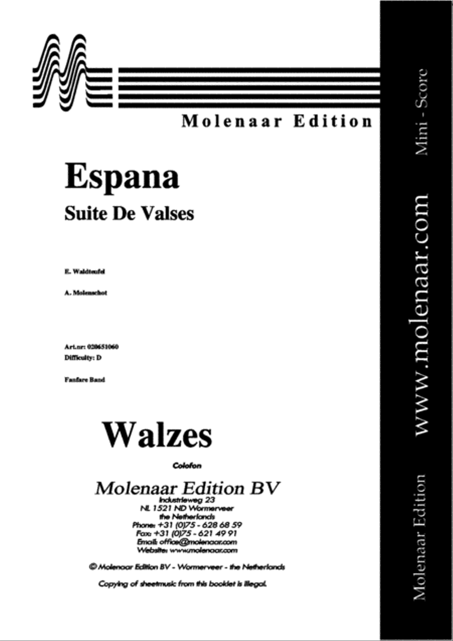 Espana Espana Fanfare Band scores gallery preview page 2