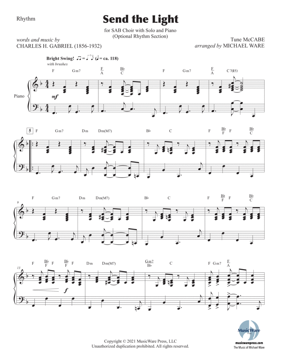 Send the Light (Rhythm Charts) image number null