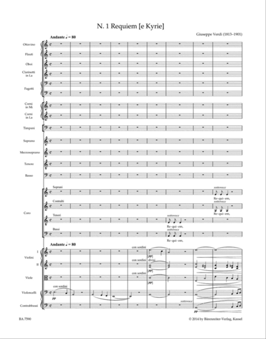 Messa da Requiem 4-Part scores gallery preview page 2