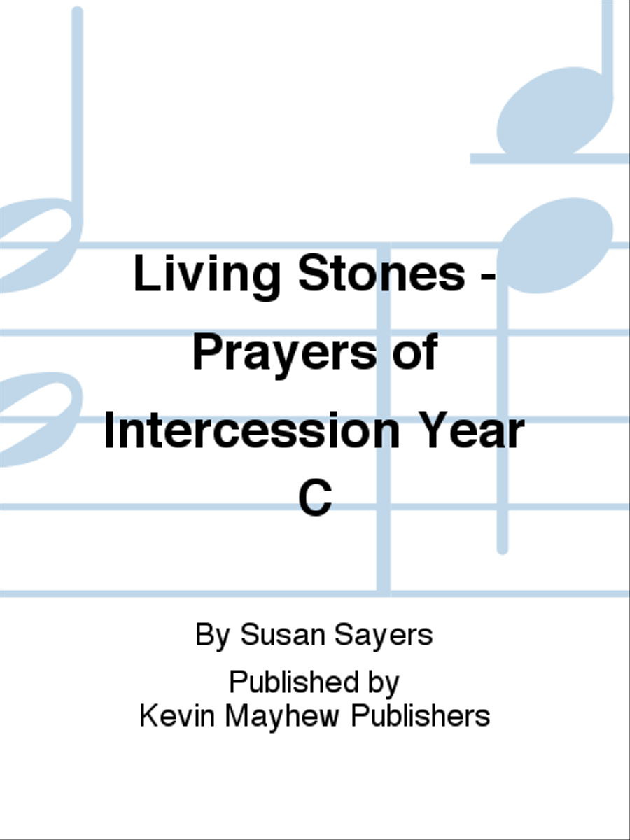 Living Stones - Prayers of Intercession Year C Collection / Songbook scores gallery preview page 1