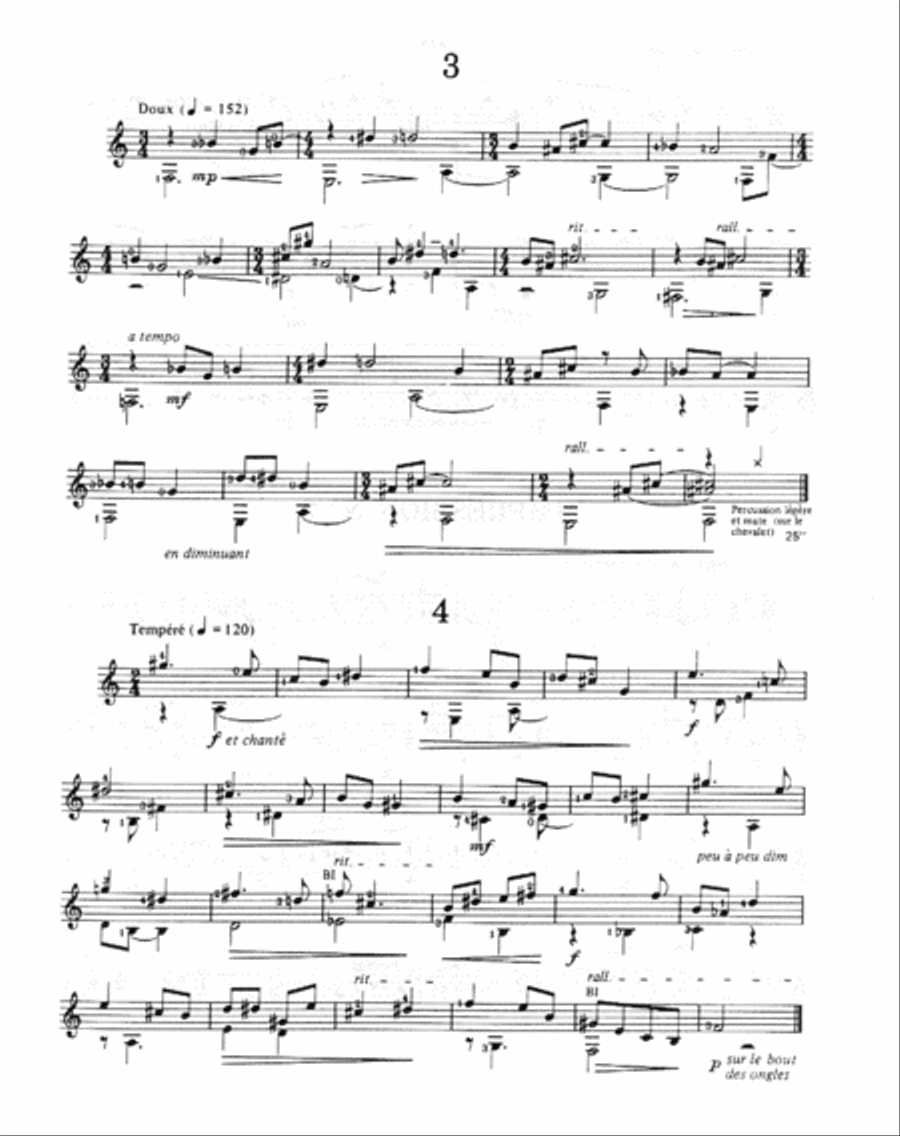 Mini-Climats (4) Acoustic Guitar scores gallery preview page 2