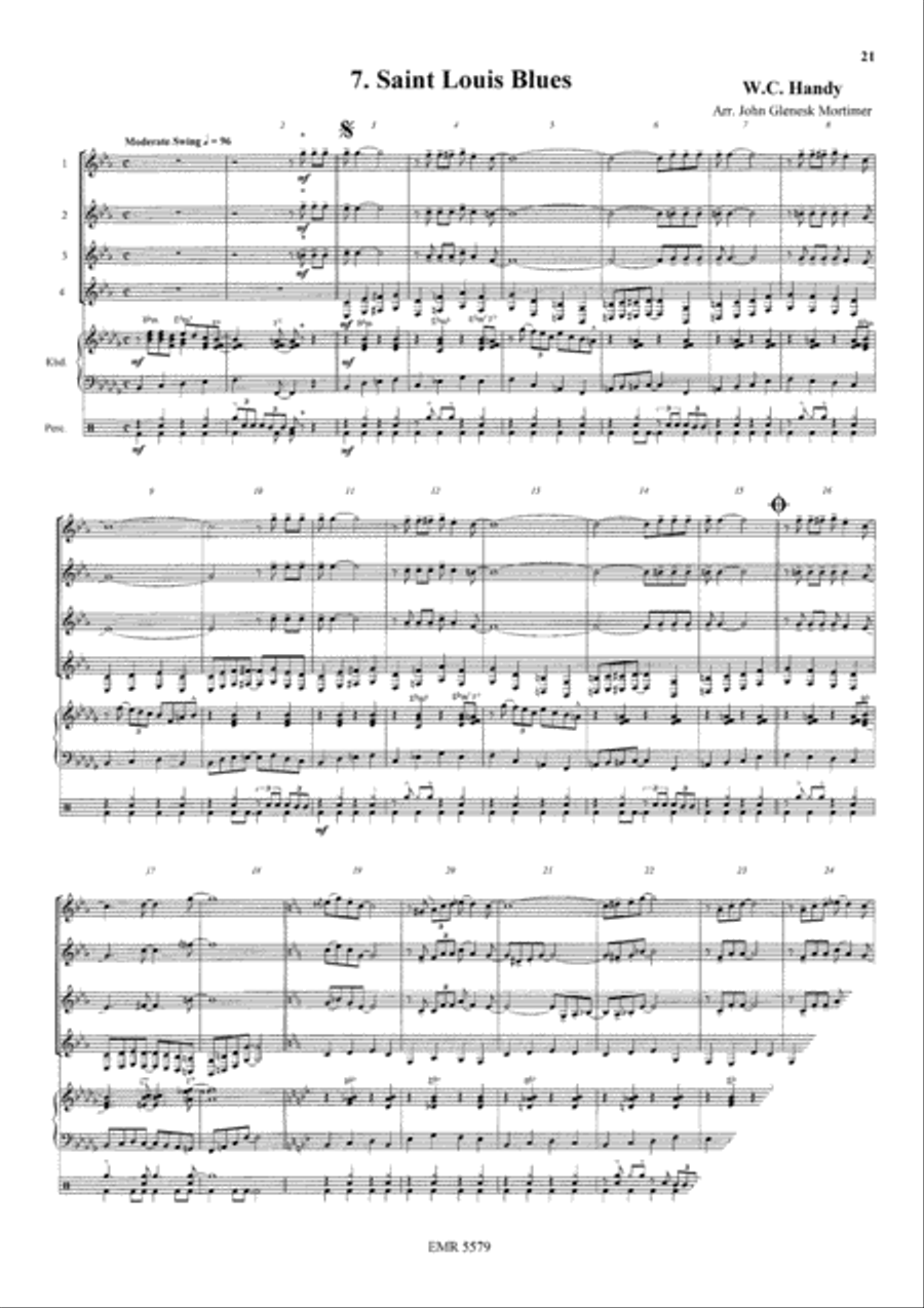 Quartets Volume 3 Clarinet scores gallery preview page 9