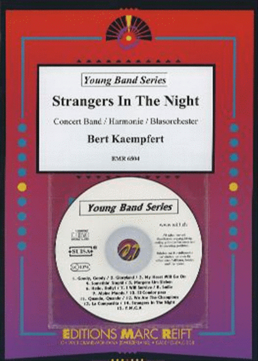 Strangers In The Night Concert Band scores gallery preview page 1