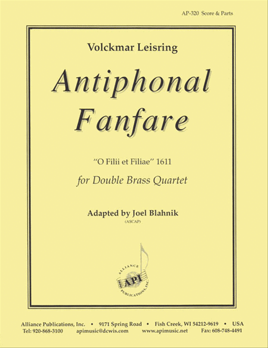 Antiphonal Fanfare - Br - Set