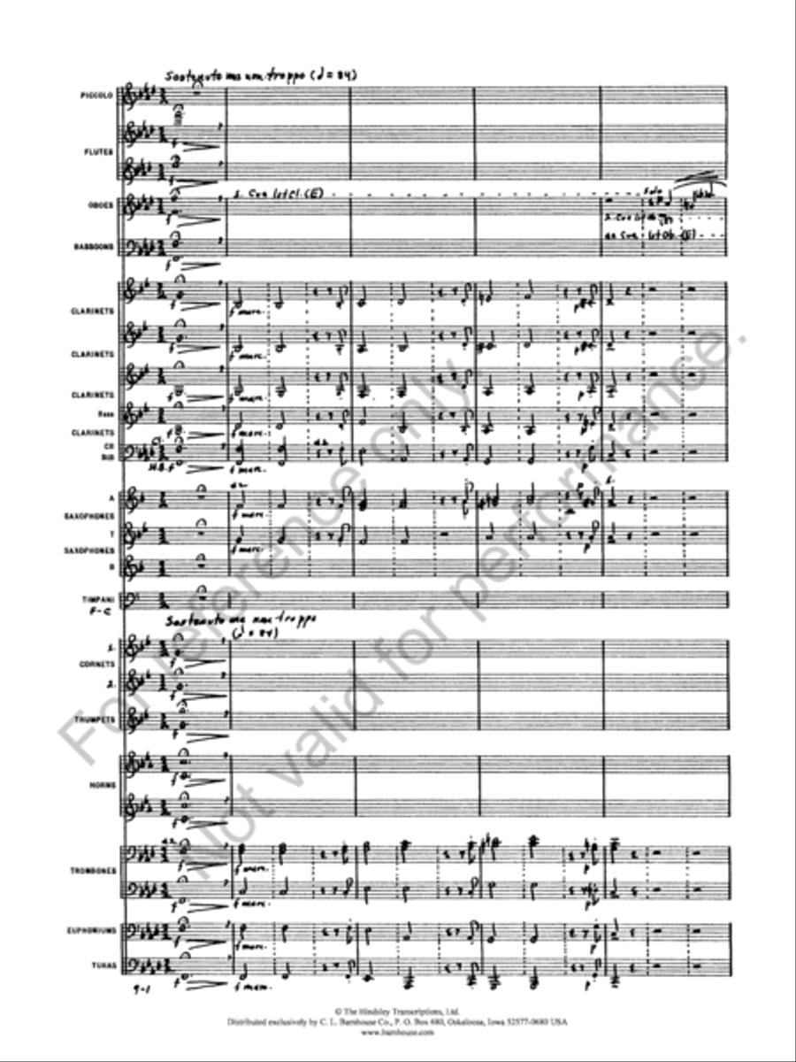 Egmont Egmont Concert Band scores gallery preview page 4