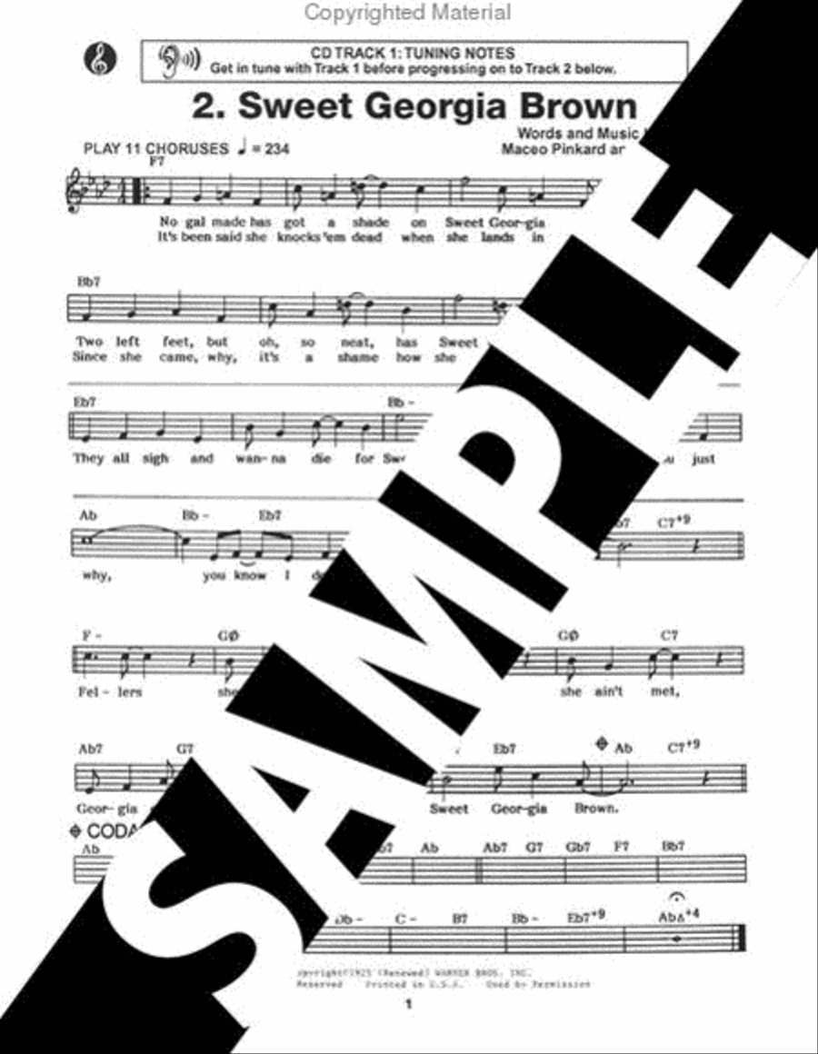 Volume 39 - Swing, Swing, Swing Voice scores gallery preview page 4