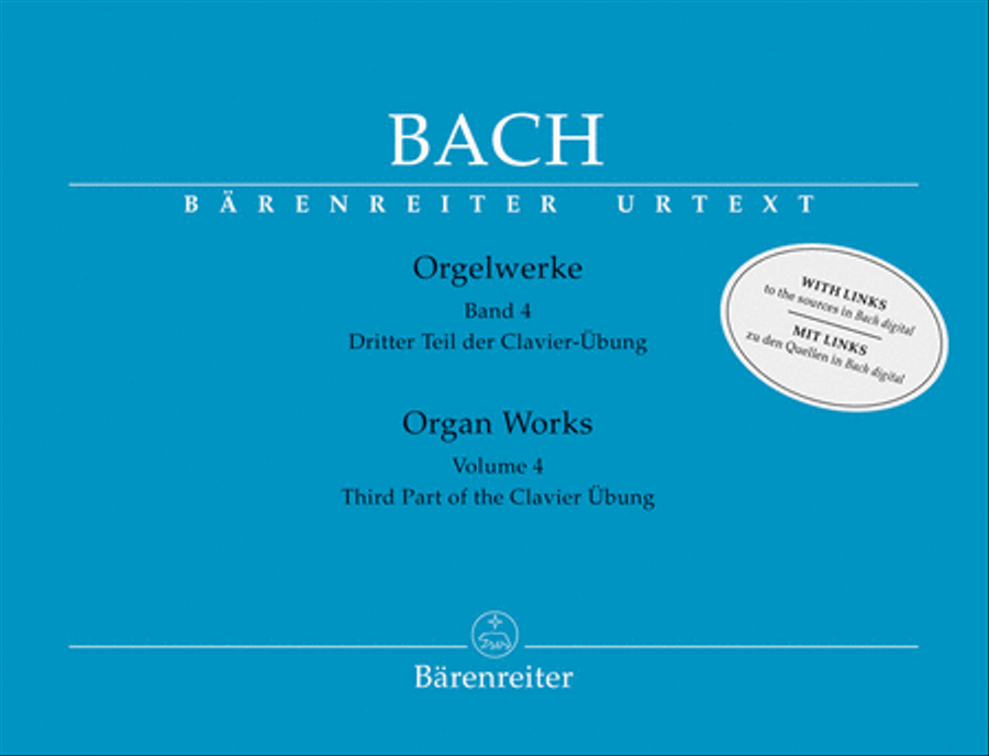 Third Part of the Clavier Übung Organ scores gallery preview page 1