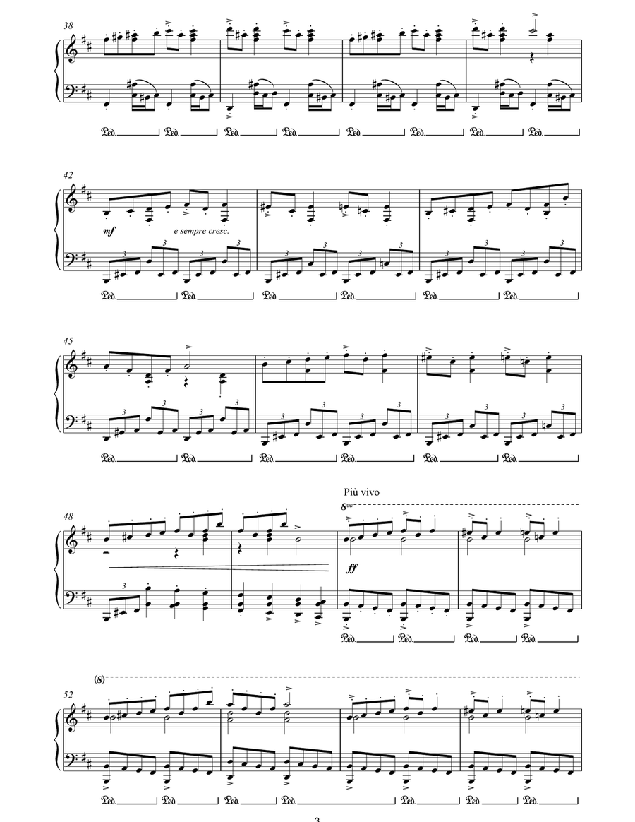 In The Hall Of The Mountain King Piano Solo scores gallery preview page 3