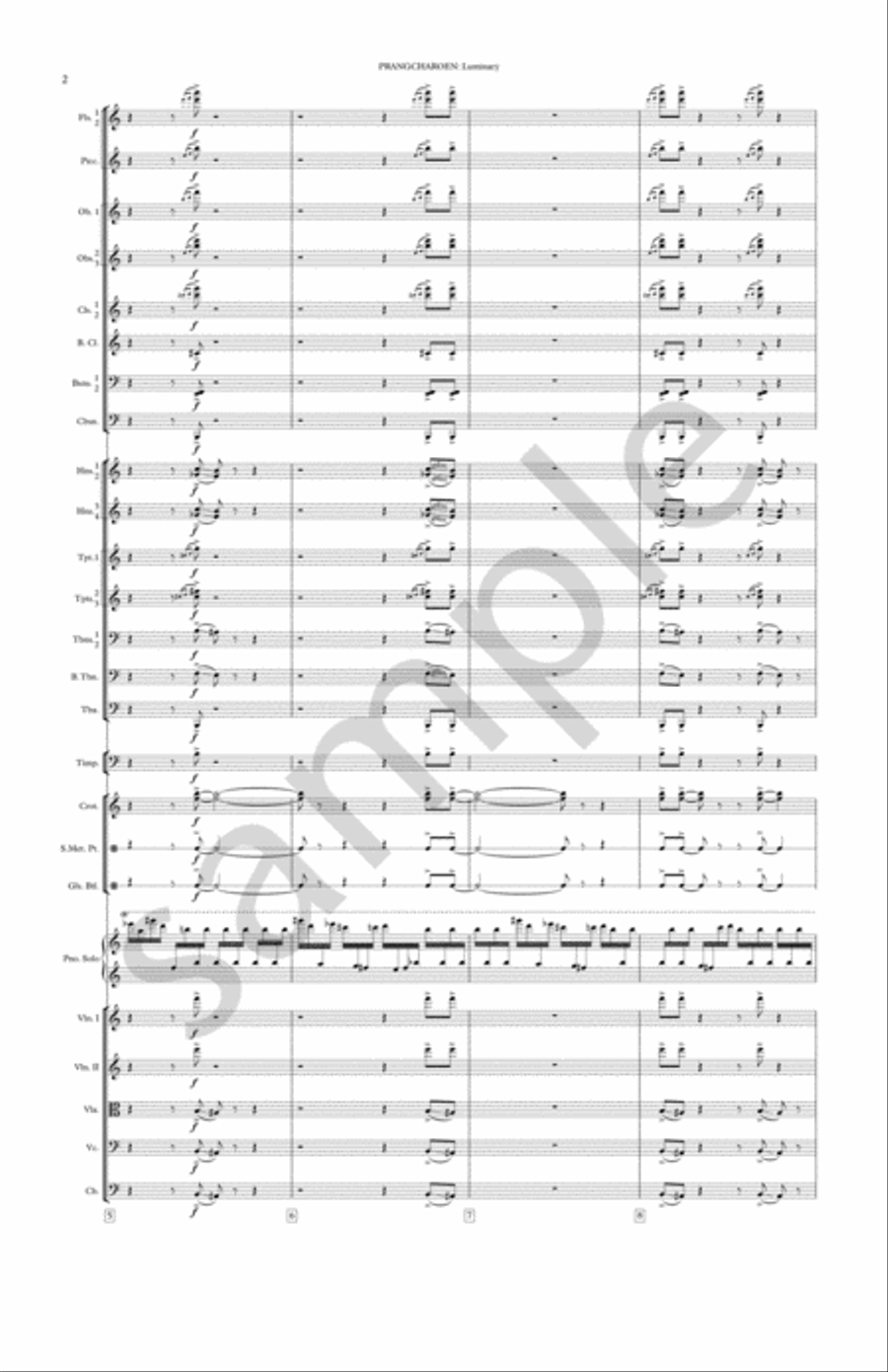 Luminary Orchestra scores gallery preview page 3