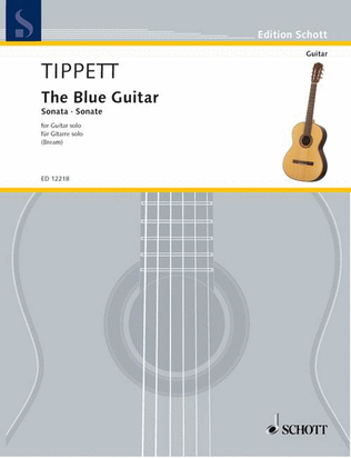 Book cover for The Blue Guitar