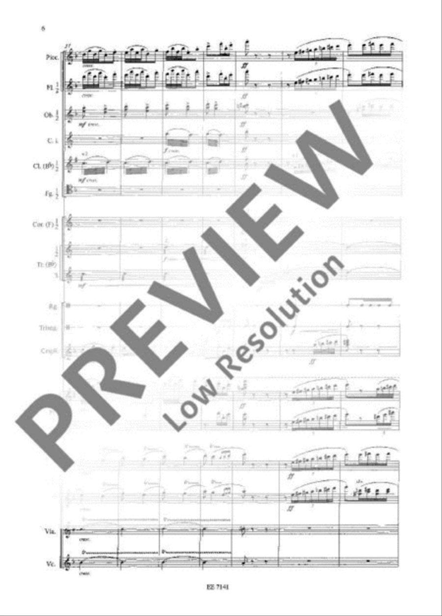 Pines of Rome Orchestra scores gallery preview page 15
