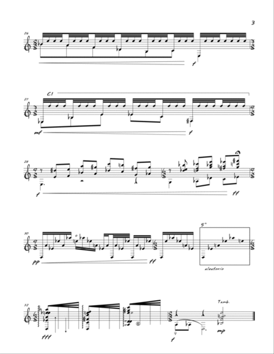Resonancia Acoustic Guitar scores gallery preview page 3