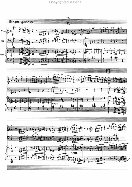 Klaviertrio (1947)