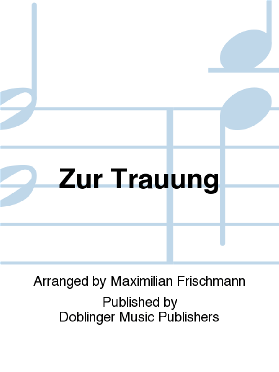 Zur Trauung Zur Trauung Organ scores gallery preview page 1