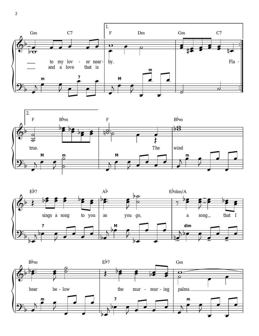 Flamingo Accordion scores gallery preview page 2