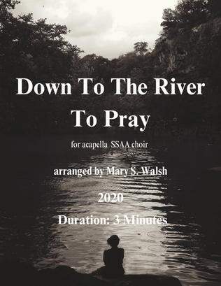 Book cover for Down To The River To Pray