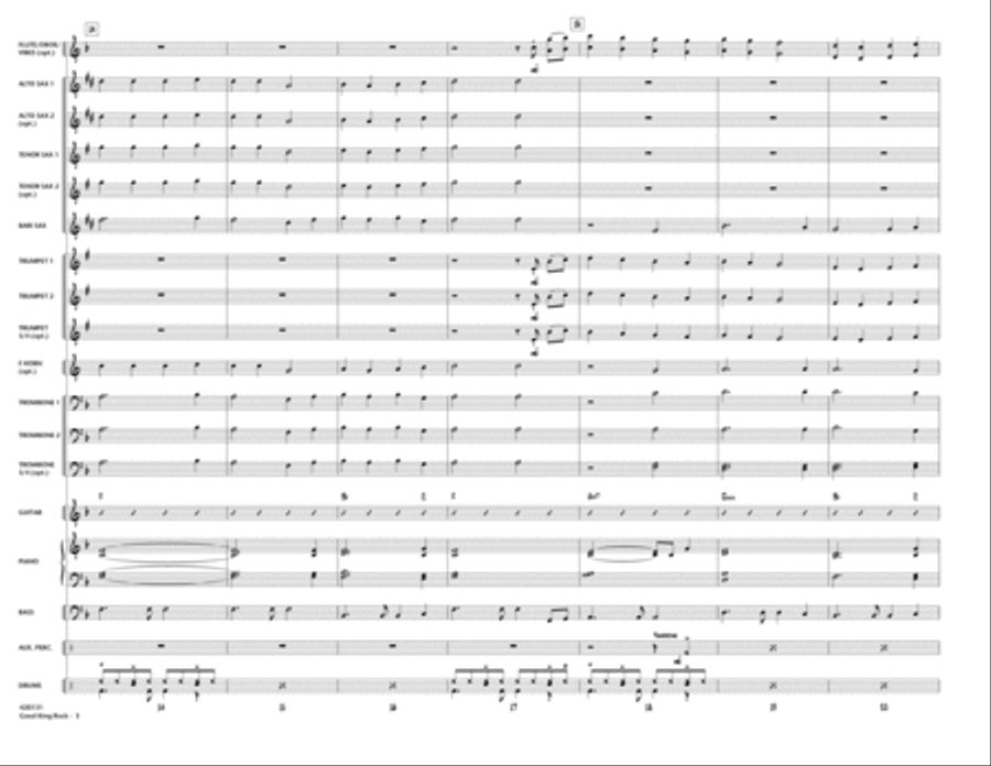 Good King Rock Good King Rock Jazz Ensemble scores gallery preview page 3