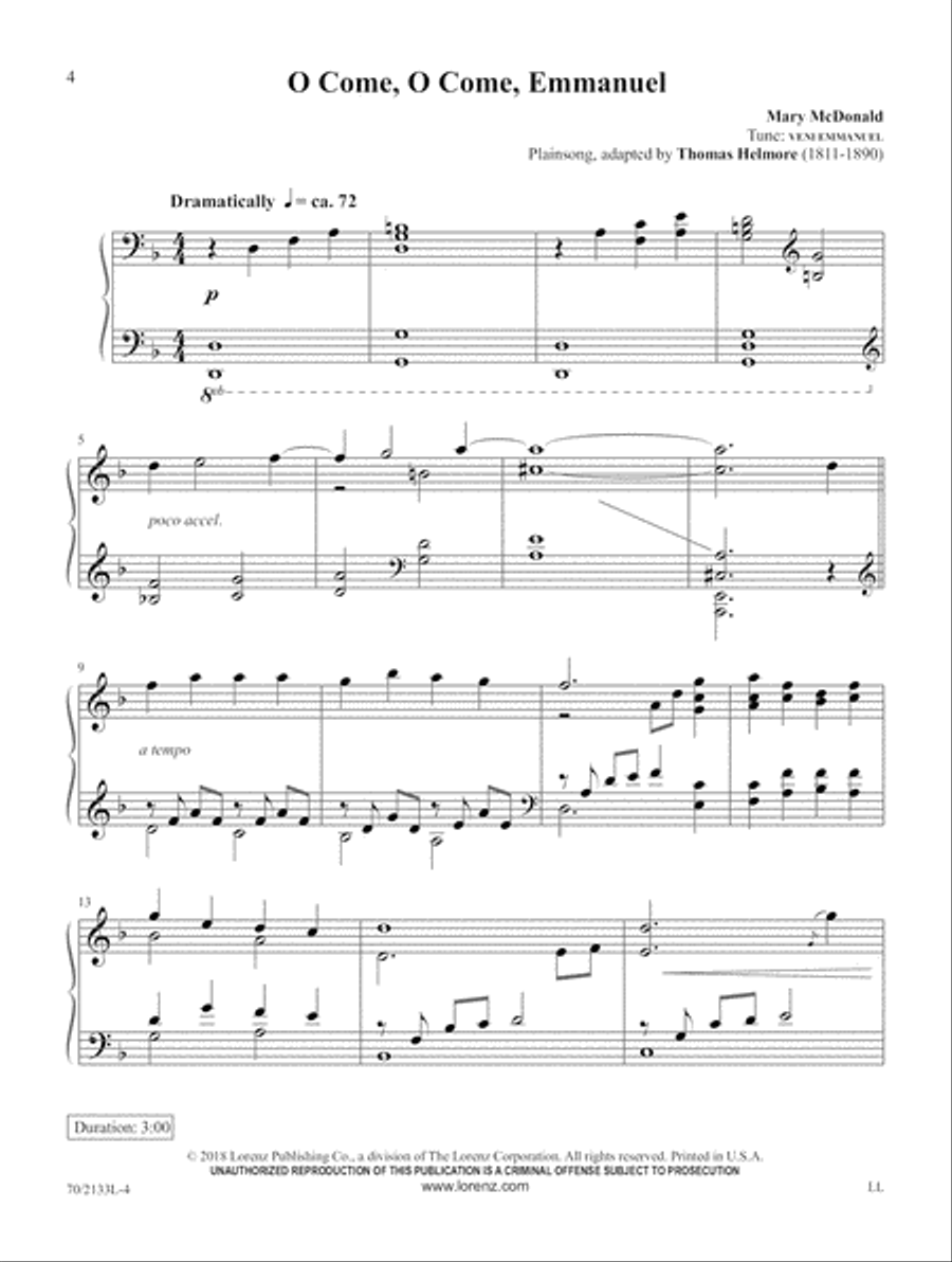 Christmas by Candlelight Christmas by Candlelight Piano Solo scores gallery preview page 4