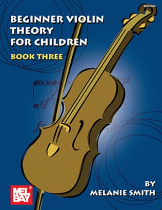 Book cover for Beginner Violin Theory For Children Book 3