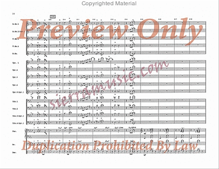 On Green Dolphin Street On Green Dolphin Street Big Band scores gallery preview page 21